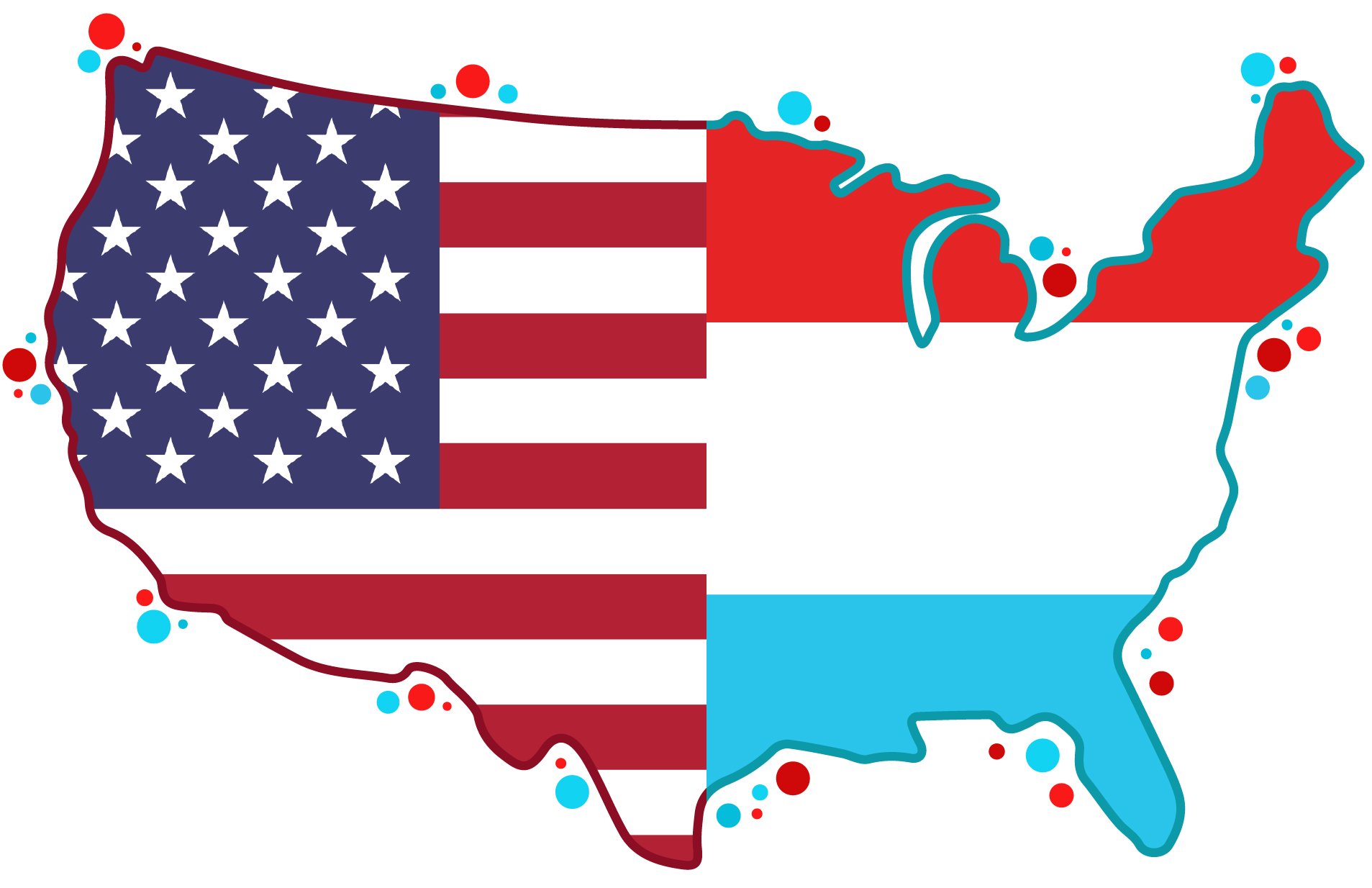 US/Luxembourg flag