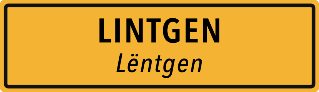 Lingen sign