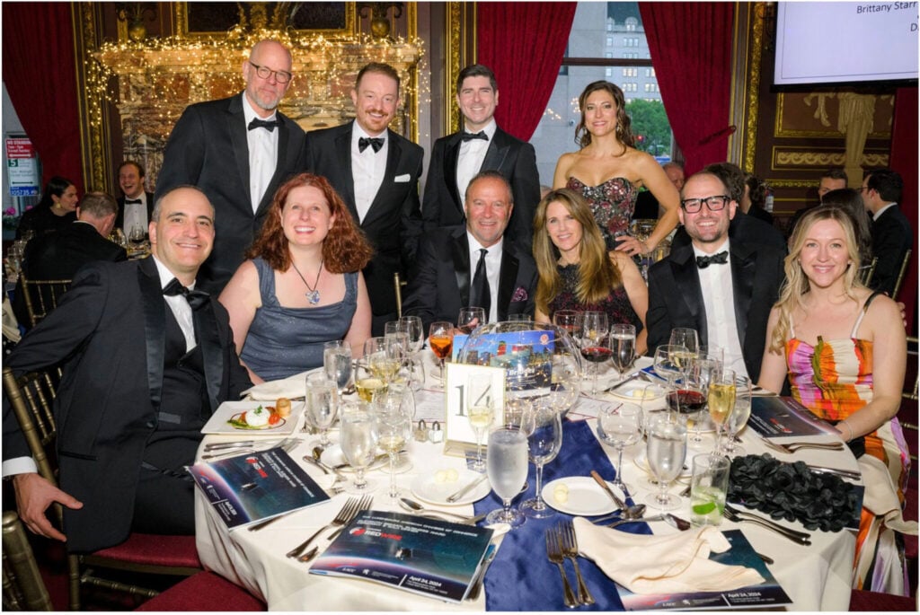 Group of people at a reception