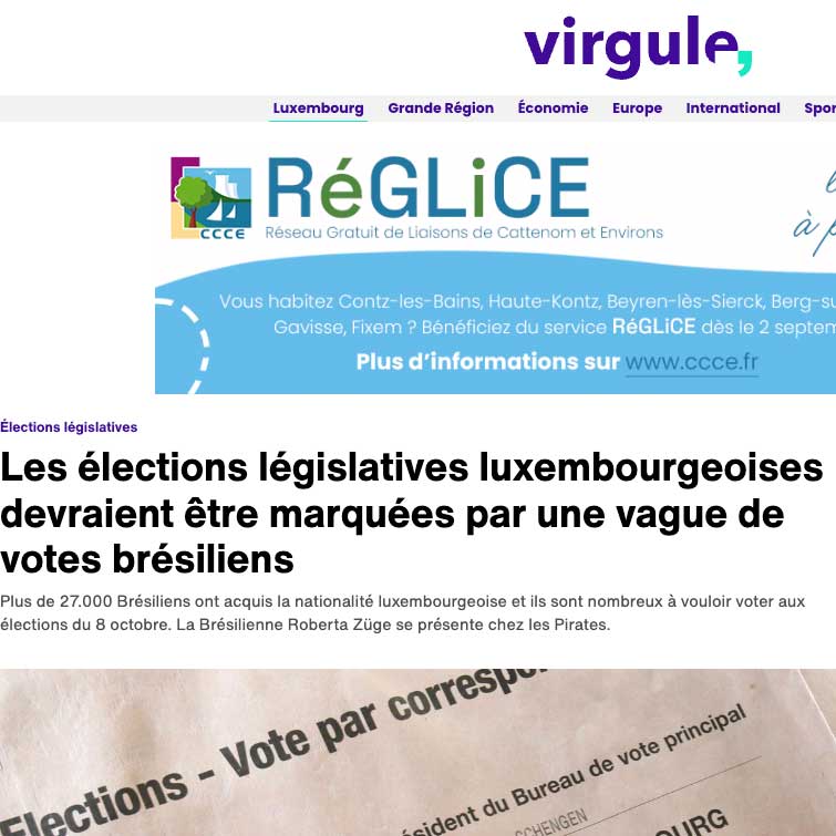 Virgule 2023 Article screenshot