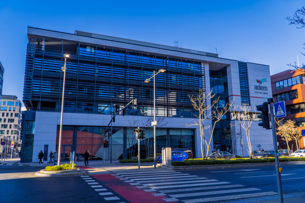 Street view of Luxembourg's ADEM building