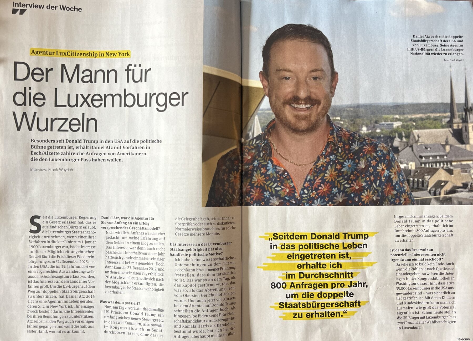 The Man for the Luxembourgish Roots